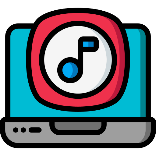 reproductor de música icono gratis