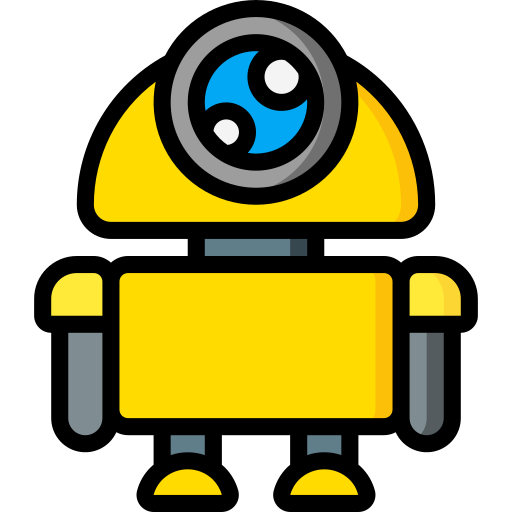 Robot Basic Miscellany Lineal Color icon