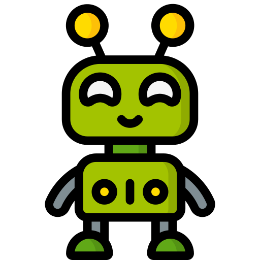 Robot Basic Miscellany Lineal Color icon