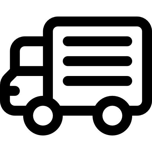 Truck Basic Rounded Lineal icon