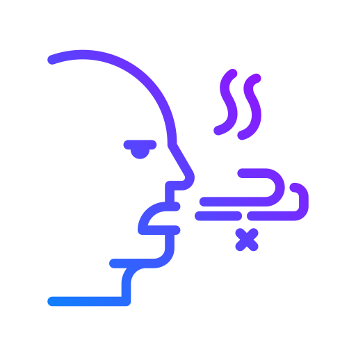 Bad breath Generic Gradient icon