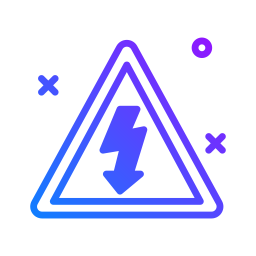 High voltage free icon High voltage free icon