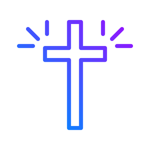 Cross Generic Gradient Icon