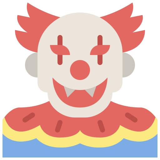 payaso icono gratis