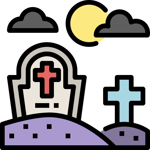 cementerio icono gratis