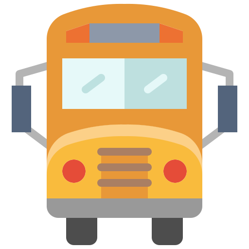 School bus Generic Flat icon