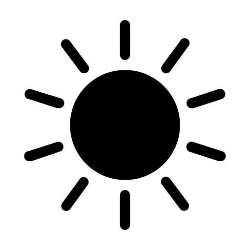 Sun free icon