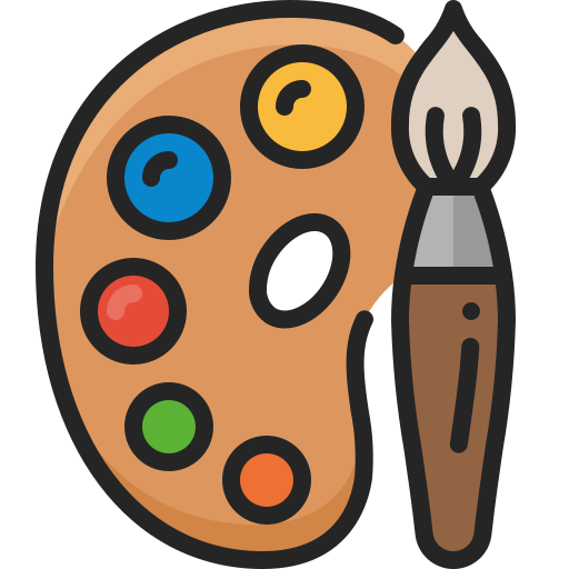 Изобразительное искусство бесплатно иконка