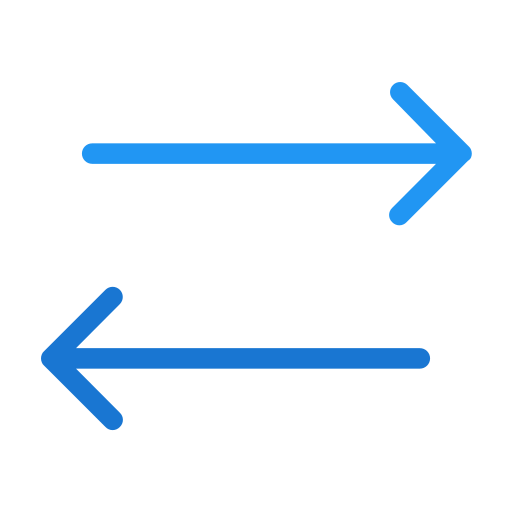 Transaction Generic Blue icon