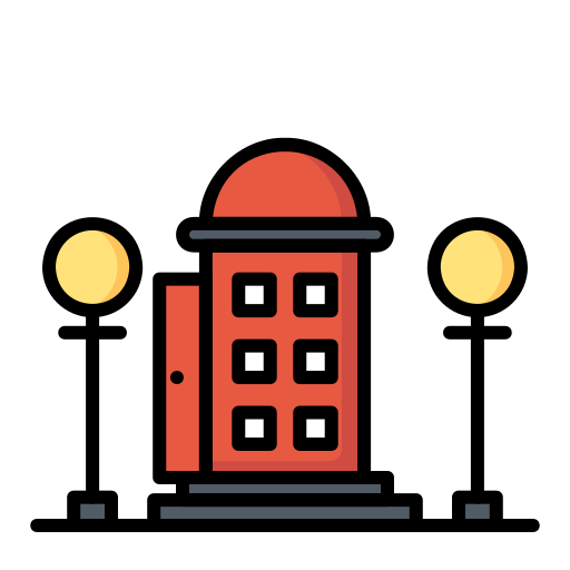 cabina telefónica icono gratis