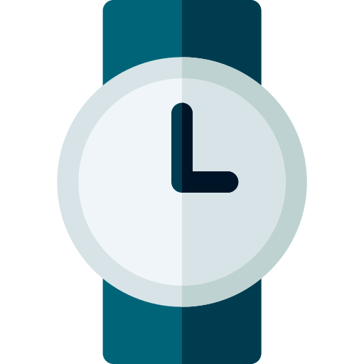 reloj de pulsera icono gratis