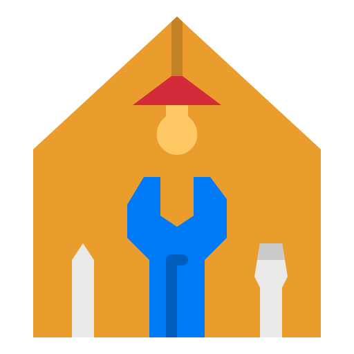 reparaciones en el hogar icono gratis