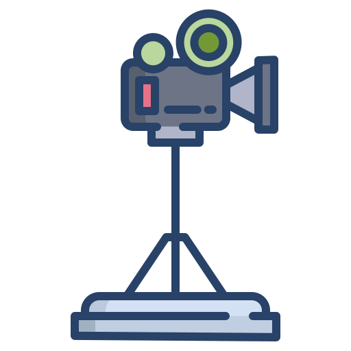 camara de video icono gratis