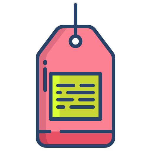 Tag free icon Tag free icon