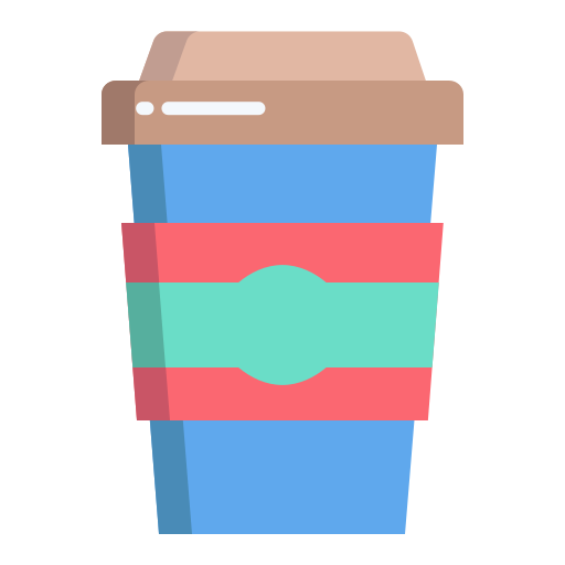 vaso de papel icono gratis