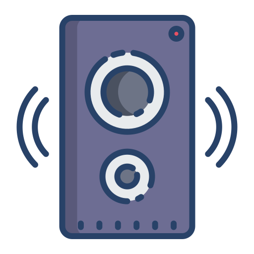 altavoz icono gratis