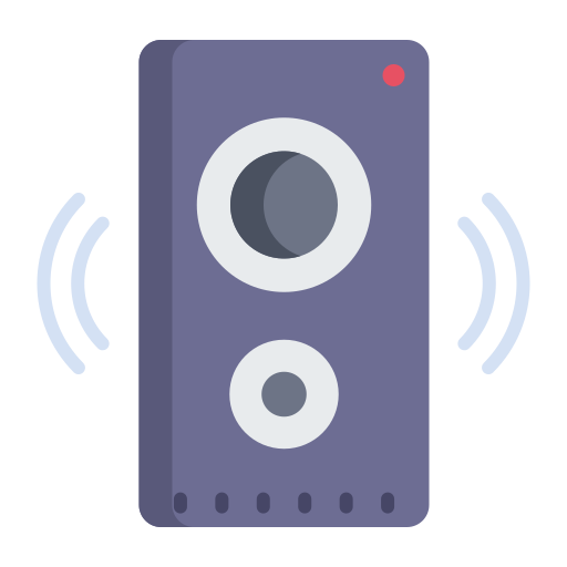 altavoz icono gratis