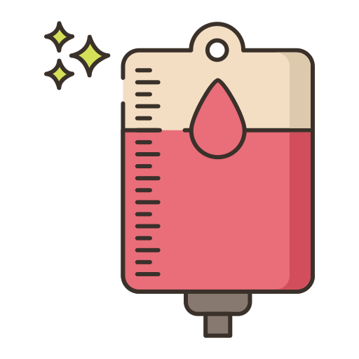 Blood Transfusion Flaticons Lineal Color Icon