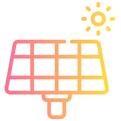 panel solar icono gratis