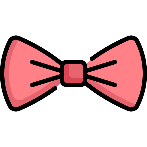 Bow tie Special Lineal color icon