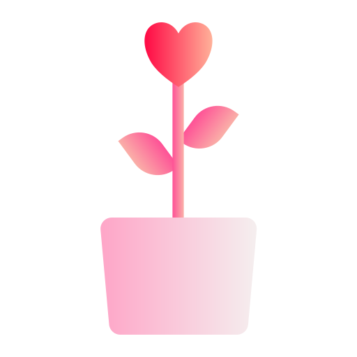 Flower Pot Generic Flat Gradient Icon