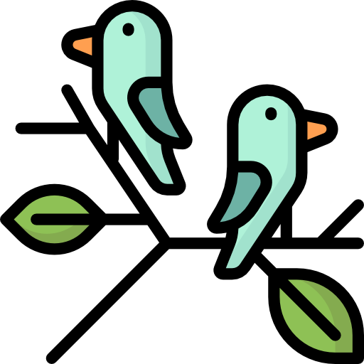 pájaro icono gratis