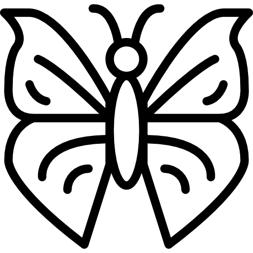 mariposa icono gratis