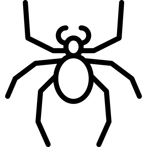 araña icono gratis