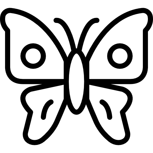 mariposa icono gratis