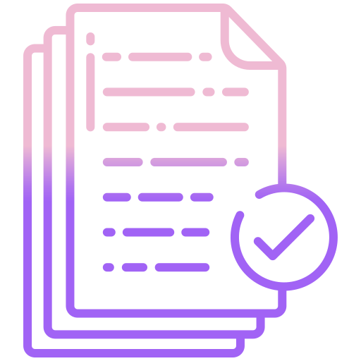 Document Icongeek26 Outline Gradient icon