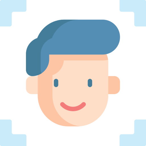 Face recognition free icon