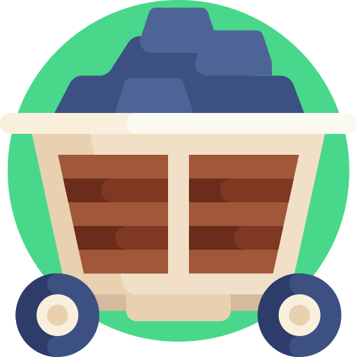 chariot de mine Icône gratuit chariot de mine Icône gratuit