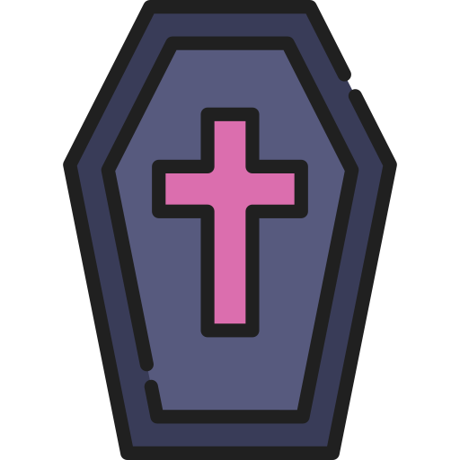 Coffin Special Lineal color icon