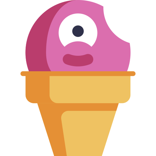 cucurucho de helado icono gratis