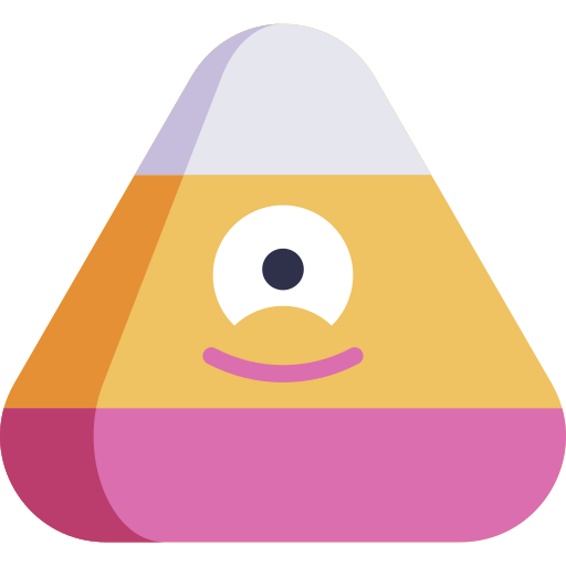 Candy corn Special Flat icon