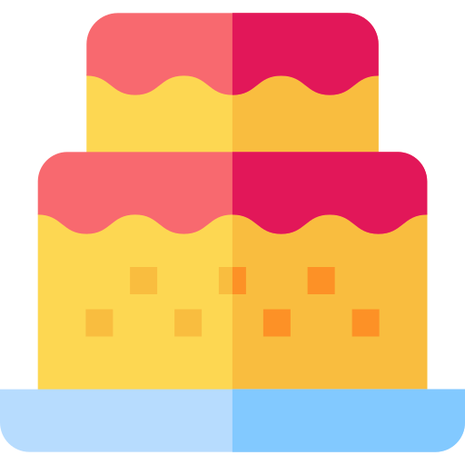 pastel de cumpleaños icono gratis