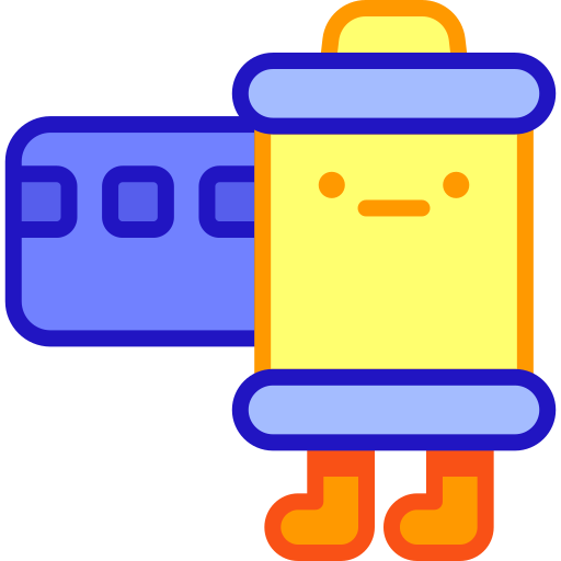 rollo de película icono gratis