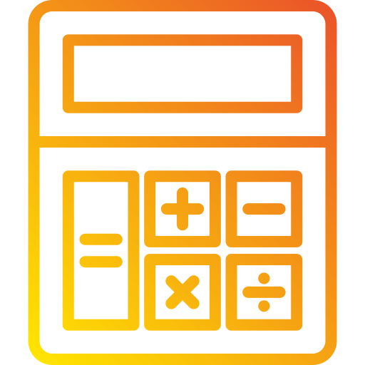 Calculator Generic Gradient Icon