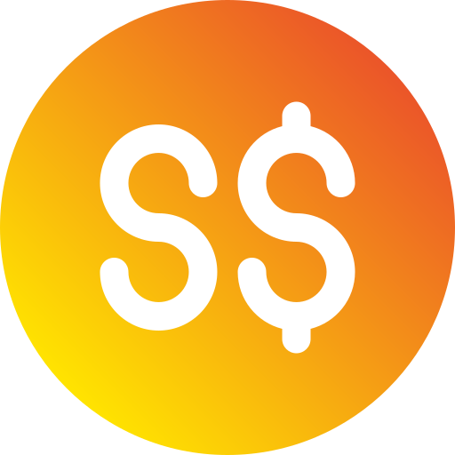 singapur-dollar kostenlos Icon