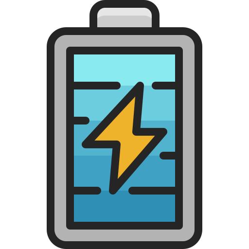 Battery Generic Outline Color icon