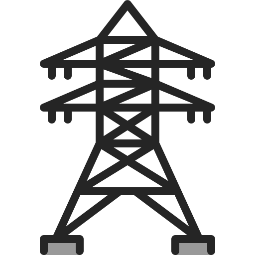 poste electrico icono gratis