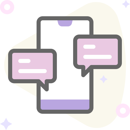 Chatting free icon