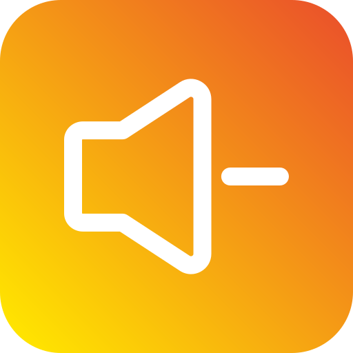 Decrease volume Generic Flat Gradient icon
