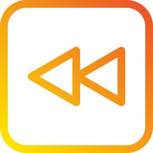 retroceso rápido icono gratis
