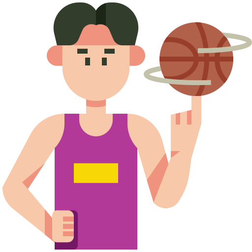 Basketball player free icon Basketball player free icon