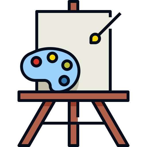 Painting Generic Outline Color icon