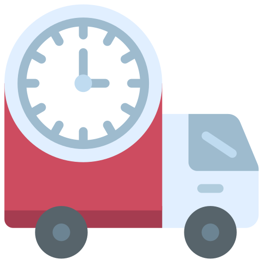 tempo de entrega grátis ícone tempo de entrega grátis ícone
