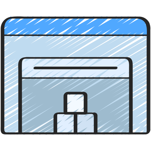 almacén icono gratis
