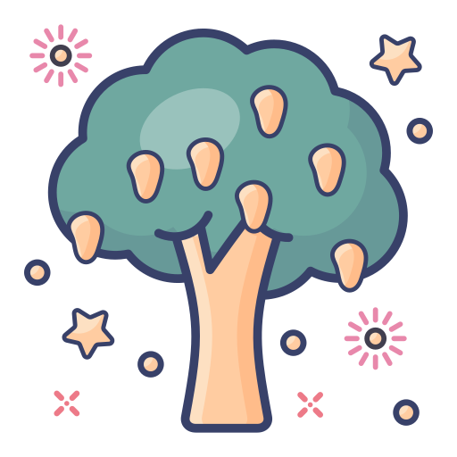 Фруктовое дерево бесплатно иконка