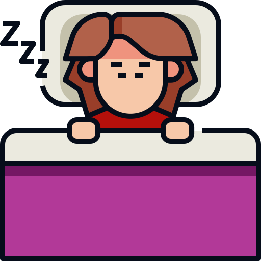 dormido icono gratis